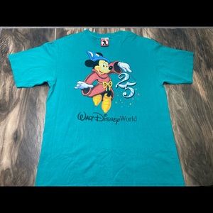 VTG Walt Disney World 25 years shirt XL Mickey